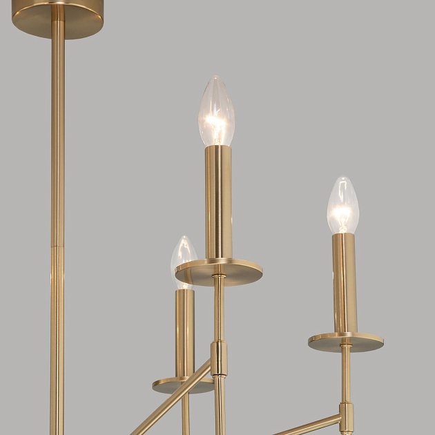 Подвесная люстра Eurosvet Anders 60142/6 латунь Фото № 2