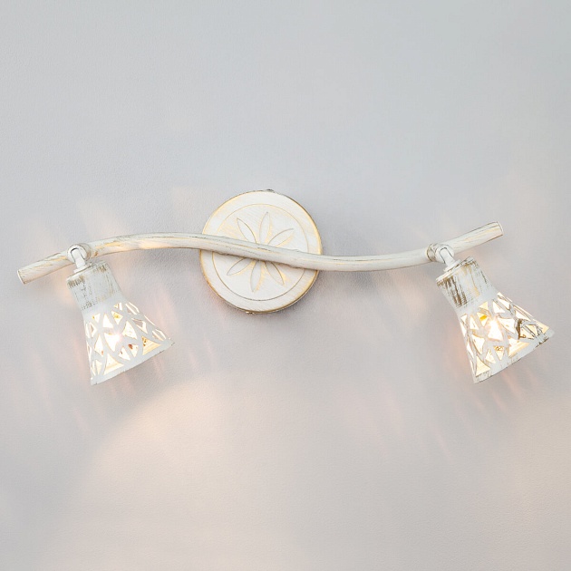 Спот Eurosvet 20027/2 белый с золотом Фото № 