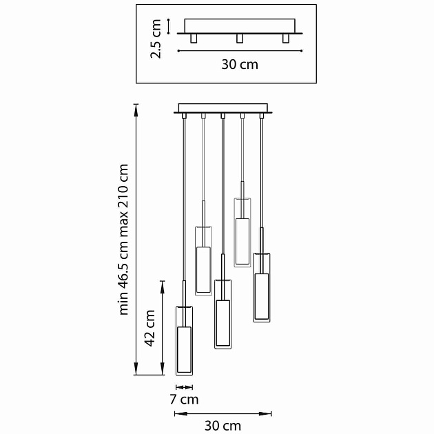 Подвесная люстра Lightstar Cilino 756054 Фото № 3