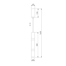 Подвесной светодиодный светильник Eurosvet Axel 50210/1 LED белый 2