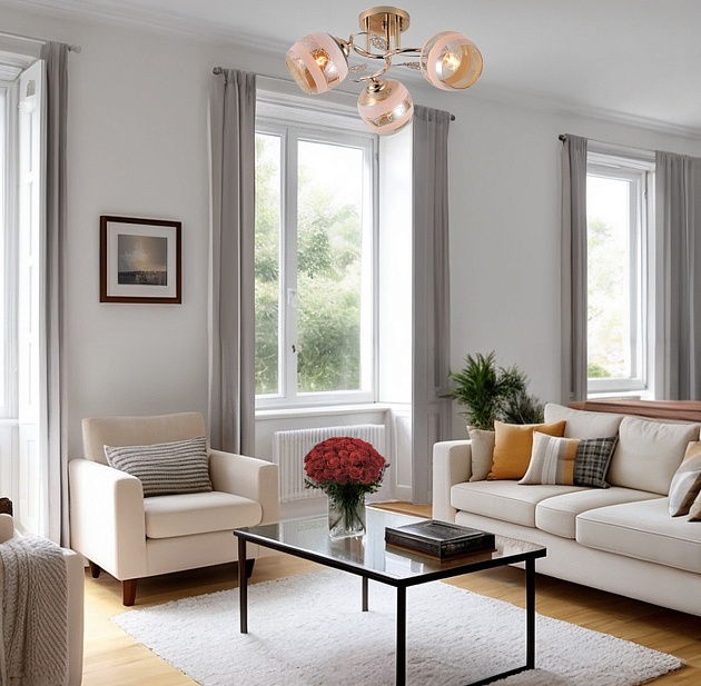 Потолочная люстра Escada Aiva 1110/3PL Фото № 5