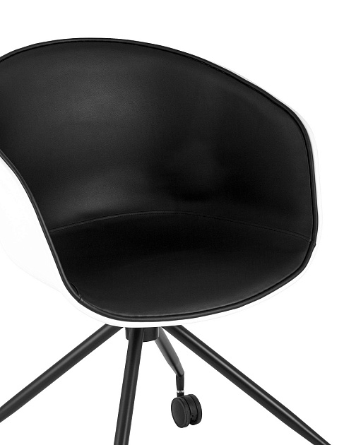 Офисное кресло Stool Group LIBRA пластик белый экокожа SL-7040ZB Фото № 7