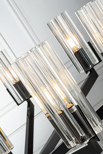 Подвесная люстра Belfast Malone 6035-8 BL CL изображение 2 Подвесная люстра Belfast Malone 6035-8 BL CL Фото № 2