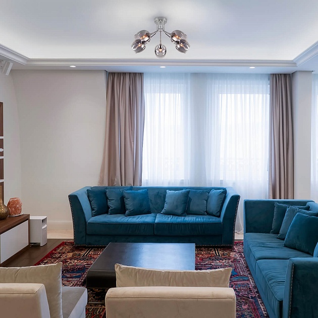 Потолочная люстра Eurosvet Marci 30164/5 хром изображение 5 Потолочная люстра Eurosvet Marci 30164/5 хром Фото № 5