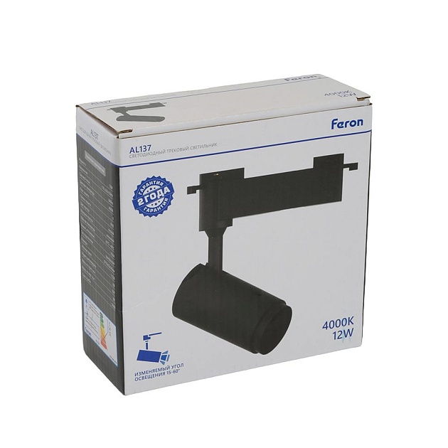 Трековый светодиодный светильник Feron AL137 51174 Фото № 3