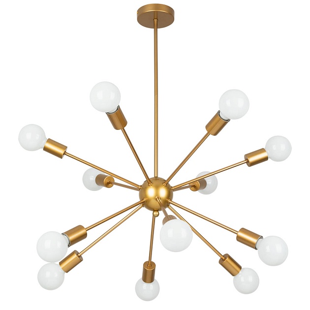 Подвесная люстра Arte Lamp Alastor A6702PL-12PB Фото № 