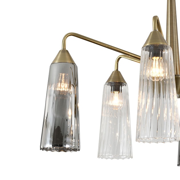 Потолочная люстра Indigo Campana 13028/6R Brass V000509 изображение 3 Потолочная люстра Indigo Campana 13028/6R Brass V000509 Фото № 3