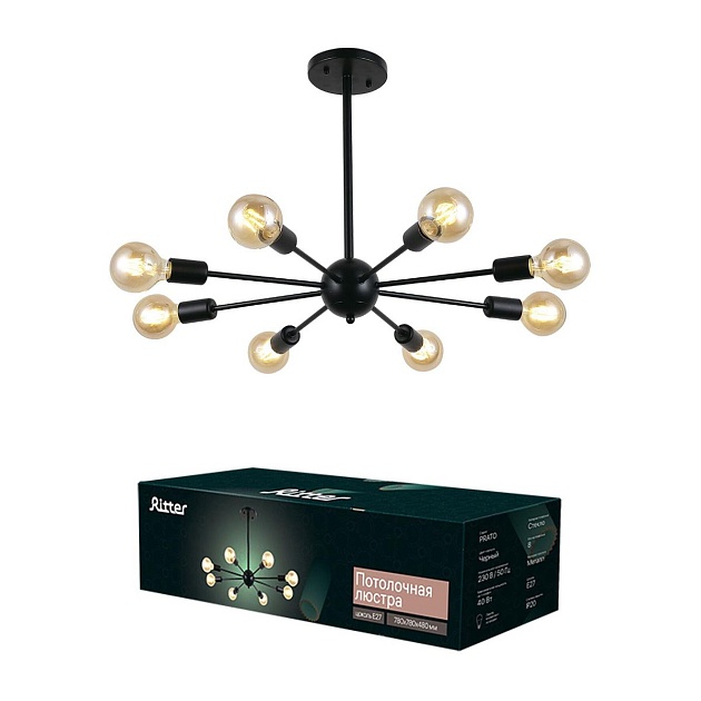 Подвесная люстра Ritter Prato 52558 5 Фото № 3