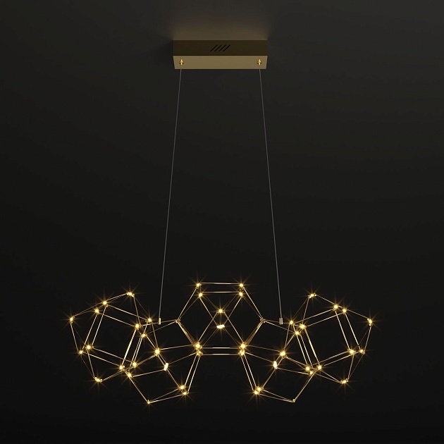 Подвесной светодиодный светильник Eurosvet Uma 90168/5 медь изображение 3 Подвесной светодиодный светильник Eurosvet Uma 90168/5 медь Фото № 3