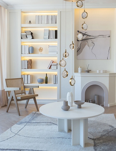 Подвесной светодиодный светильник De Markt Капелия 730011909 изображение 12 Подвесной светодиодный светильник De Markt Капелия 730011909 Фото № 12