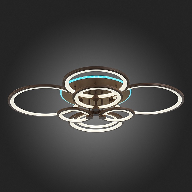 Потолочная светодиодная люстра Evoled Leto SLE200372-08RGB изображение 3 Потолочная светодиодная люстра Evoled Leto SLE200372-08RGB Фото № 3