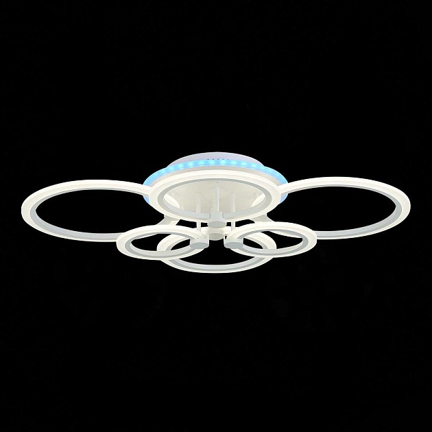 Потолочная светодиодная люстра Evoluce Cerina SLE500552-06RGB изображение 8 Потолочная светодиодная люстра Evoluce Cerina SLE500552-06RGB Фото № 8