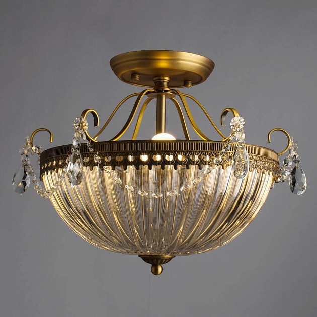 Потолочный светильник Arte Lamp Schelenberg A4410PL-3SR изображение 4 Потолочный светильник Arte Lamp Schelenberg A4410PL-3SR Фото № 4