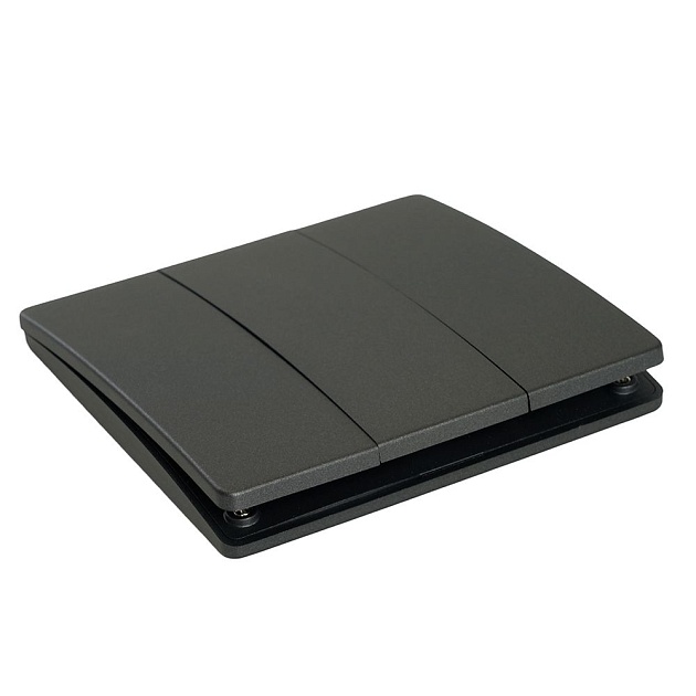 Выключатель трехклавишный беспроводной Feron Smart графит TM93 51025 Фото № 7