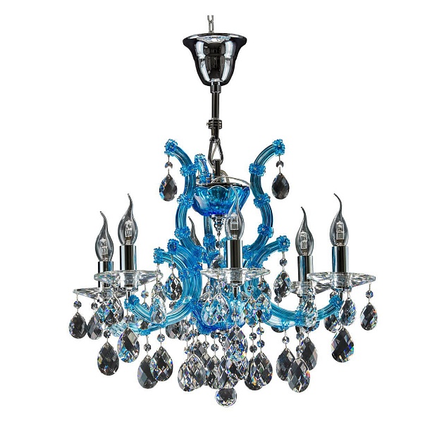 Подвесная люстра Osgona Champa Blu 698065 Фото № 