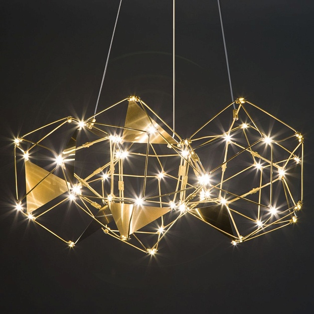 Подвесной светодиодный светильник Eurosvet Uma 90369/5 медь изображение 5 Подвесной светодиодный светильник Eurosvet Uma 90369/5 медь Фото № 5