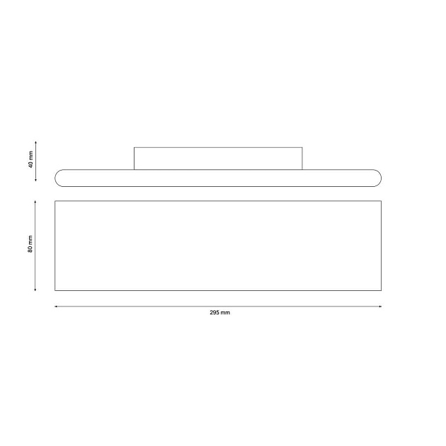 Настенный светильник Lucia Tucci Aero W206 Nero LED Фото № 2