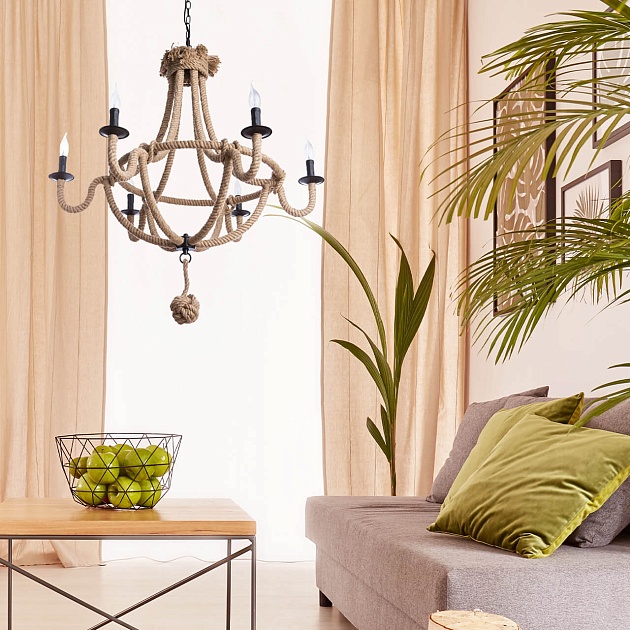 Подвесная люстра Divinare Diana 8111/01 LM-6 Фото № 8