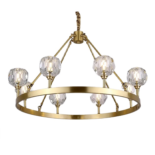 Подвесная люстра Romatti Kobo Denolia Circle 0115-8 Фото № 