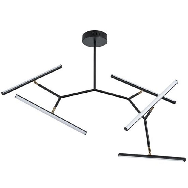 Подвесная светодиодная люстра Arte Lamp Zulu A2170PL-49BK изображение Подвесная светодиодная люстра Arte Lamp Zulu A2170PL-49BK Фото №