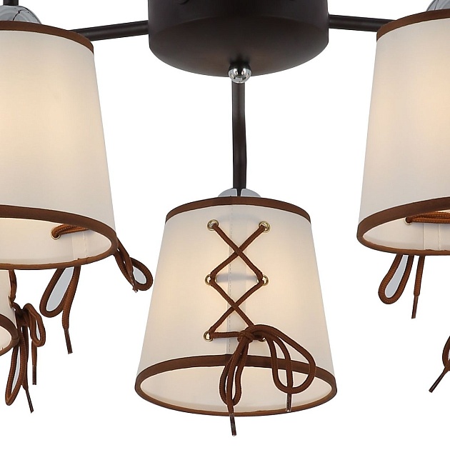 Потолочная люстра Illumico IL6103-5COU-79 CF CR Фото № 5