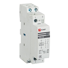 Контактор модульный КМ 20А 2NО (1 мод.) EKF PROxima km-1-20-20