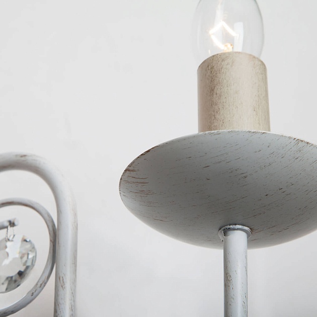 Бра Eurosvet 60018/2 белый с золотом Фото № 3