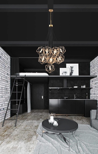 Подвесная люстра Escada 1164/14S Фото № 2