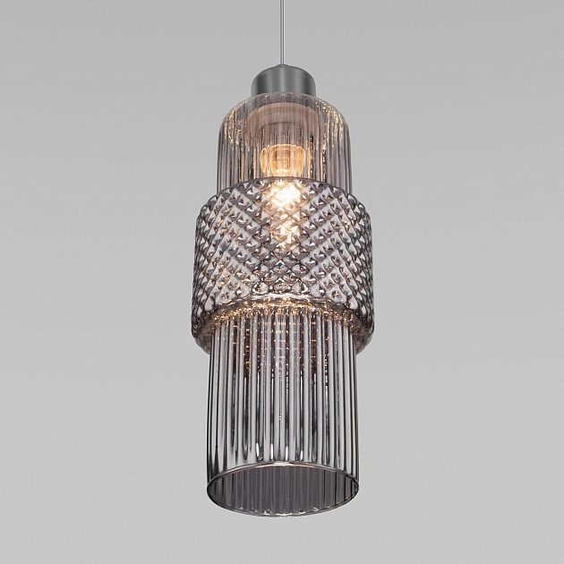 Подвесной светильник Eurosvet Soho 50209/1 хром изображение 3 Подвесной светильник Eurosvet Soho 50209/1 хром Фото № 3