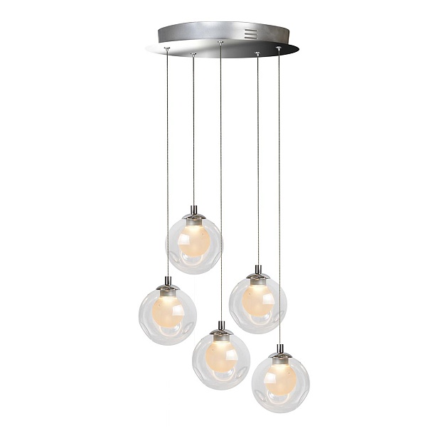 Подвесная светодиодная люстра iLedex Epical C4492-5R CR Фото № 