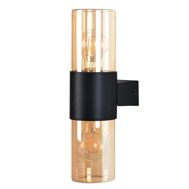 Уличный настенный светильник Arte Lamp Seginus A6515AL-2BK изображение Уличный настенный светильник Arte Lamp Seginus A6515AL-2BK Фото №