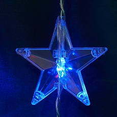 Светодиодная гирлянда Feron Занавес Звездочки 230V разноцветная 8 режимов CL25 48609 1