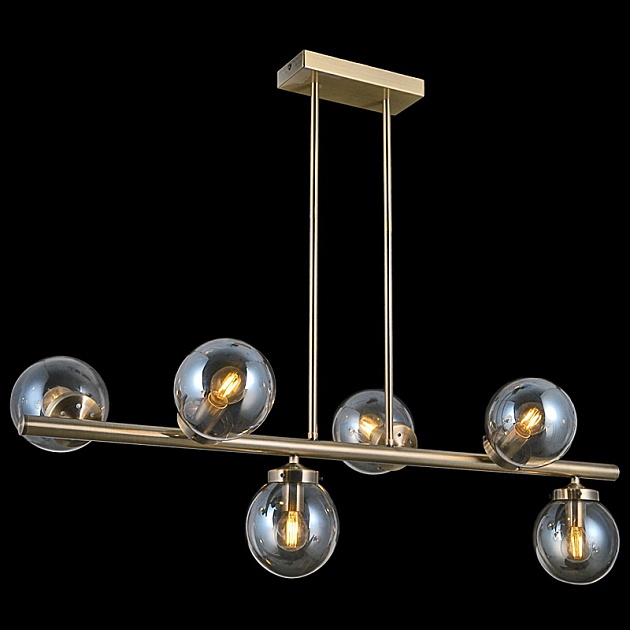 Подвесная люстра Illumico IL0008-6PSQ-79 AB Фото № 