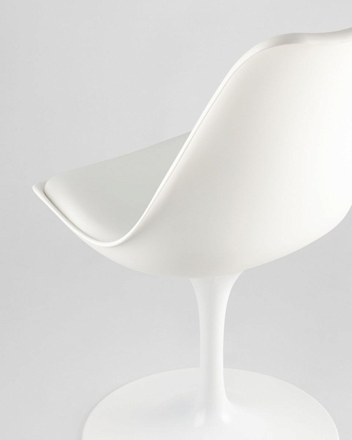 Барный стул Stool Group Tulip белый Y1585 white изображение 4 Барный стул Stool Group Tulip белый Y1585 white Фото № 4