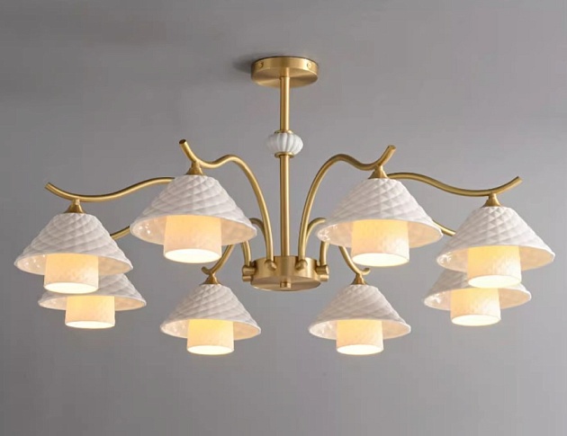 Подвесная люстра Romatti Kobo Damian L6329-8 изображение 2 Подвесная люстра Romatti Kobo Damian L6329-8 Фото № 2