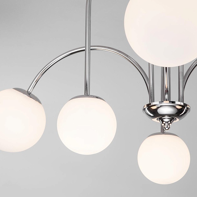 Потолочная люстра Eurosvet Alix 30177/6 хром изображение 5 Потолочная люстра Eurosvet Alix 30177/6 хром Фото № 5