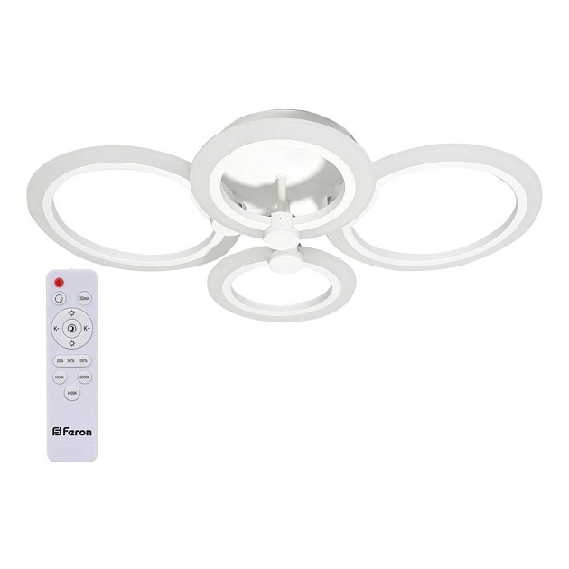 Потолочная светодиодная люстра Feron Elegance AL5900 41669 изображение Потолочная светодиодная люстра Feron Elegance AL5900 41669 Фото №