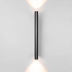 Настенный светодиодный светильник Elektrostandard Langer 40124/LED черный жемчуг a061988 1