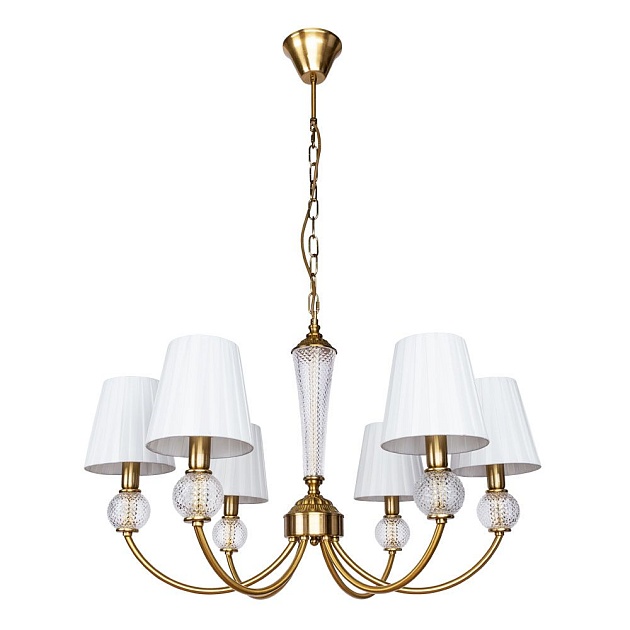 Подвесная люстра Arte Lamp Gracie A7301LM-6PB Фото № 