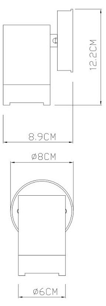 Уличный настенный светильник Arte Lamp Atlas A3503AL-1WH Фото № 2