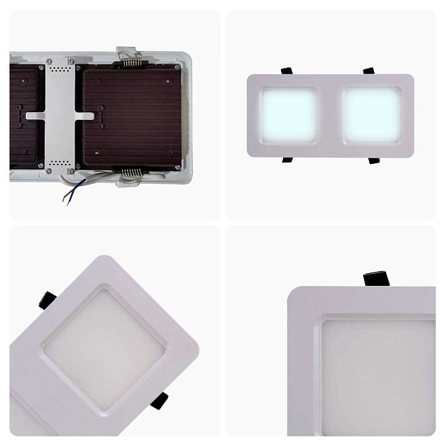 Встраиваемый светодиодный светильник Apeyron 42-016 изображение 10 Встраиваемый светодиодный светильник Apeyron 42-016 Фото № 10