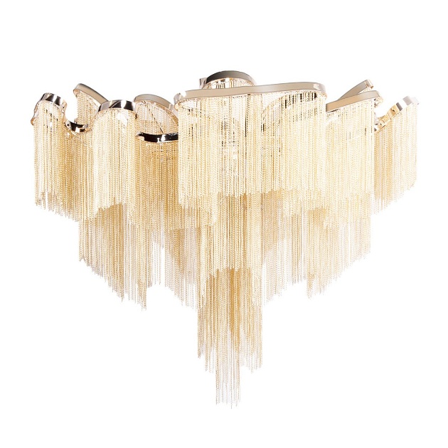 Потолочная люстра Loft IT Stream 10208/1000C Gold Фото № 