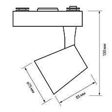 Трековый светодиодный светильник Jazzway PTR 0315 5010604 1