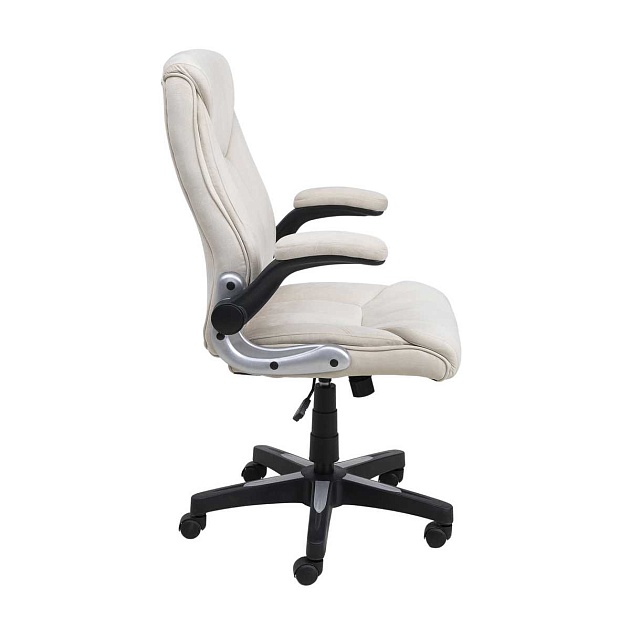 Кресло руководителя AksHome Galio бежевый, велюр 86373 Фото № 13