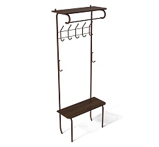 Гардеробная вешалка Sheffilton SHT-HW1 коричневый муар/венге 5470527302 1