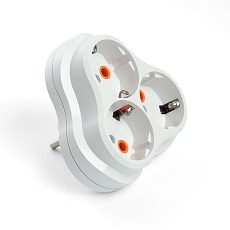 Разветвитель сетевой Stekker 3гн с/з ADP16-23-21 49165 3