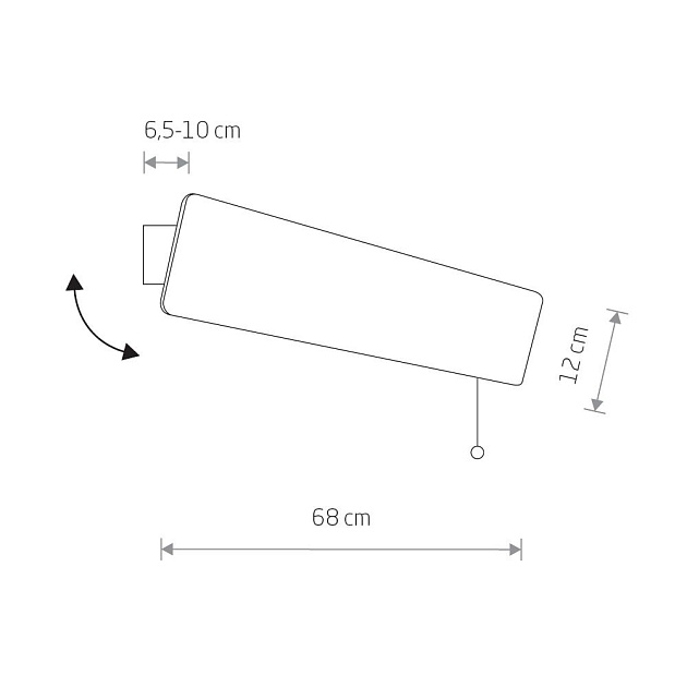 Настенный светильник Nowodvorski Oslo Led 60 7521 изображение 2 Настенный светильник Nowodvorski Oslo Led 60 7521 Фото № 2