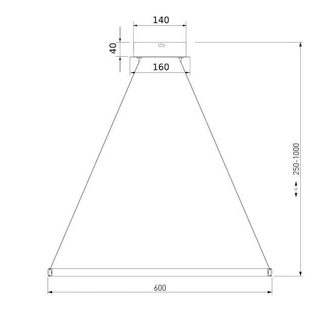 Подвесной светодиодный светильник Eurosvet Collars 90264/1 черный изображение 3 Подвесной светодиодный светильник Eurosvet Collars 90264/1 черный Фото № 3