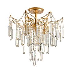 Потолочная люстра ЭкономСвет 15551/4CPGD+CL