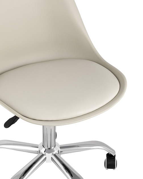 Офисный стул Stool Group BLOK пластиковый бежевый Y818 beige изображение 2 Офисный стул Stool Group BLOK пластиковый бежевый Y818 beige Фото № 2